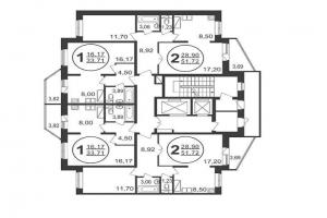 Продажа 2-к квартир Новое Пушкино